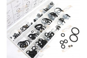 SAE 225pc Rubber O-Ring Rings Assortment Plumbing Hydraulic Air Gas Paintball